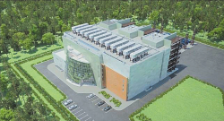 Первый из пяти. Так будет выглядеть ЦОД компании RadiusGroup в Алабушево под Зеленоградом. Это первый шаг по реализации проекта по строительству в России пяти гиперЦОД.