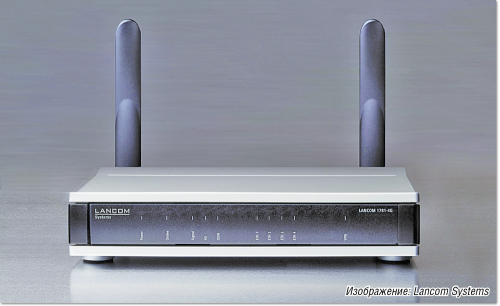 Рисунок 2. Современные маршрутизаторы LTE VPN (к примеру, Lancom 1781-4G) с функциями брандмауэра и VPN предлагают гораздо больше возможностей, чем простое подключение к сети LTE.