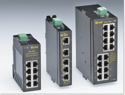 Рисунок 6. Конструкция корпусов промышленных коммутаторов Industrial Ethernet обладает высокой степенью защиты (от IP30 до IP67), виброустойчивостью и ударопрочностью, что позволяет размещать эти устройства в производственных помещениях.