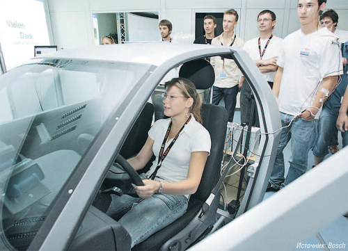 Bosch активно  развивает решения для автономного вождения