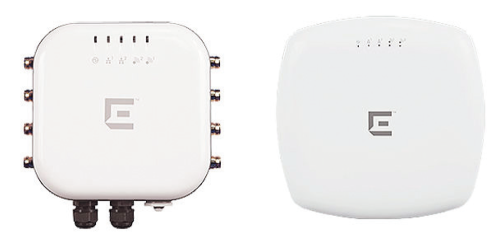 Точки доступа стандарта 802.11ac Wave 2 компании Extreme Networks могут использоваться как внутри помещения (AP3935, справа), так и снаружи (AP3965, слева)