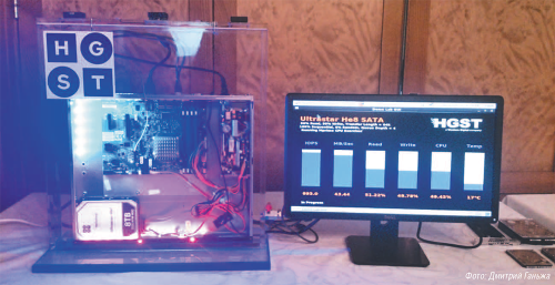 Благодаря своей герметичности геливые диски HGST Ultrastar He8 могут использоваться в серверах с погружным жидкостным охлаждением