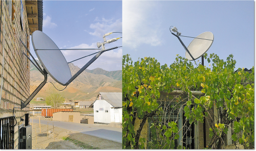 Антенна станции VSAT.