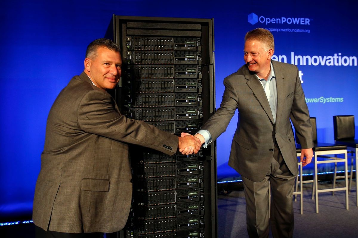 Первые серверы. OPENPOWER процессор. Сервер первого поколения. OPENPOWER.