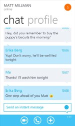 Вышла бета-версия Skype для Windows Phone