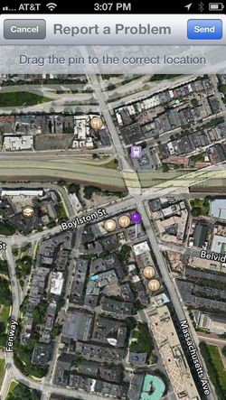 Apple Maps в iOS 6