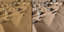 По данным Curiosity, марсианская почва - как песок на Гавайских островах