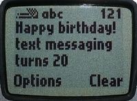 SMS-сообщение, Vodafone