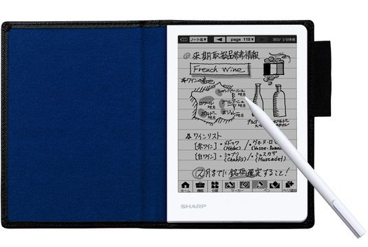 Digital Note, Sharp 