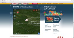 Веб-сайт NORAD