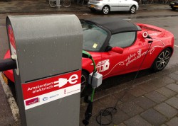 Станция зарядки электромобилей