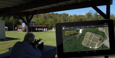 Смартфонное приложение определяет местонахождение снайпера