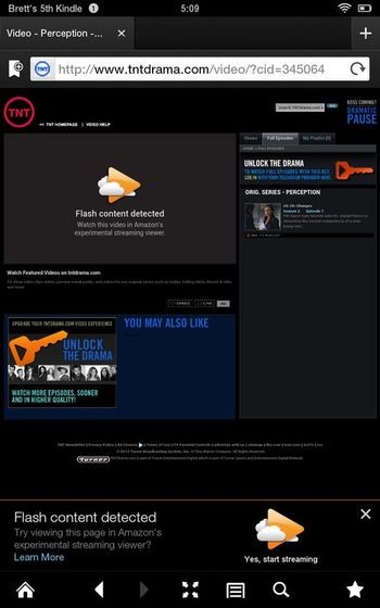 Amazon тестирует поддержку Adobe Flash для Kindle Fire