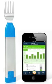 Компьютеризированная вилка HAPIfork помогает худеть