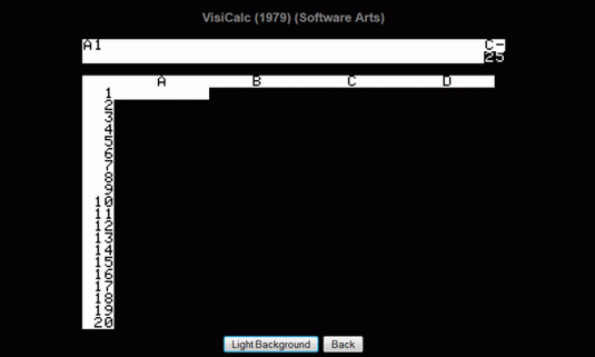 VisiCalc - The Internet Archive