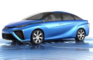 Toyota - концепт автомобиля на топливных элементах