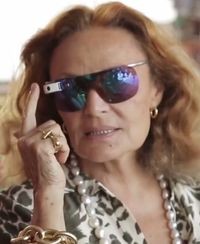 Очки Google Glass - Диана фон Фюрстенберг 