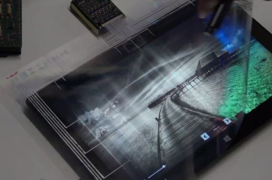 Умная прозрачная пленка для сенсорных экранов - Microsoft