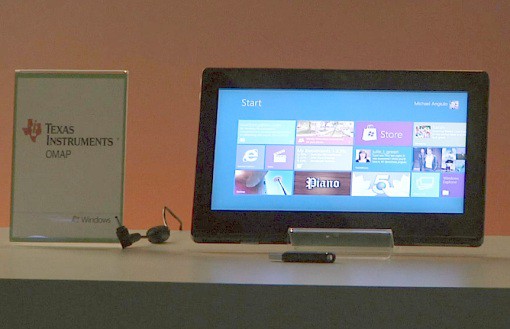Планшет на базе TI с Windows 8