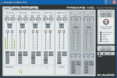 Звуковая карта m audio firewire 410