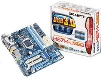 GA-H57M-USB3 — первая материнская плата Gigabyte на основе набора системной логики Intel H57, поддерживающая технологию SuperSpeed USB