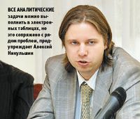 Все аналитические задачи можно выполнить в электронных таблицах, но это сопряжено с рядом проблем, предупреждает Алексей Никульшин