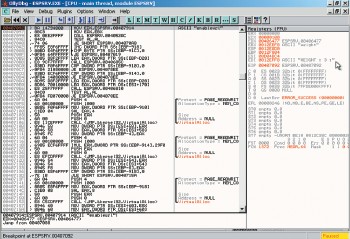 Рис. 9. Окно регистров