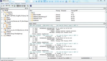 DMDE: результат поиска информации на диске