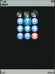 Рис.6. Выбор управления проигрывателем xmms с помощью kAnyRemote