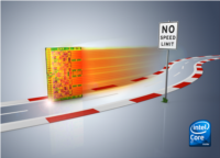 Первый шестиядерный процессор корпорации Intel для настольных компьютеров Core i7-980X Extreme Edition способен одновременно обрабатывать 12 потоков — по два на каждое ядро