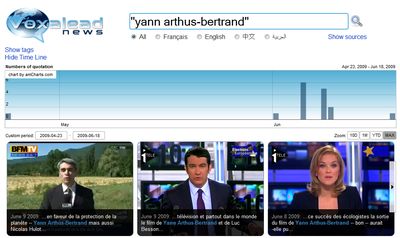 Механизм поиска Voxalead действует, автоматически конвертируя речь, звучащую в записи, в текст