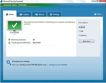 Экран 2. Окно MSE