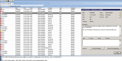 Экран 1. Event Log Explorer 3.1