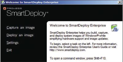 Экран. Главное меню SmartPE